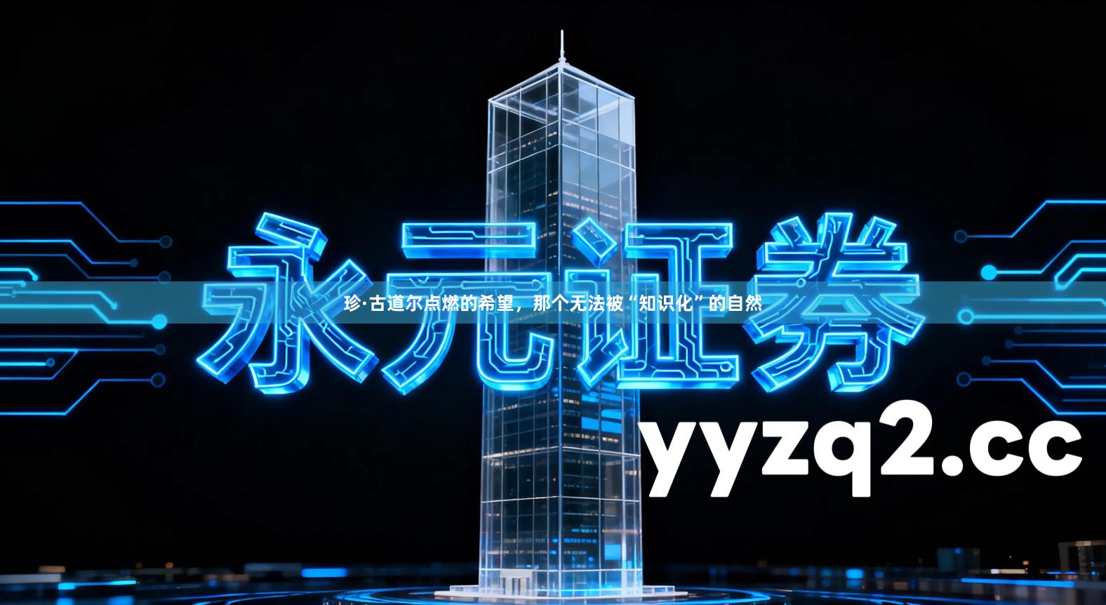 珍·古道尔点燃的希望，那个无法被“知识化”的自然