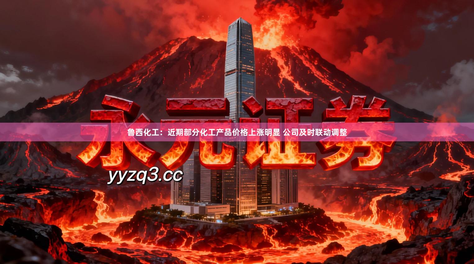 鲁西化工：近期部分化工产品价格上涨明显 公司及时联动调整